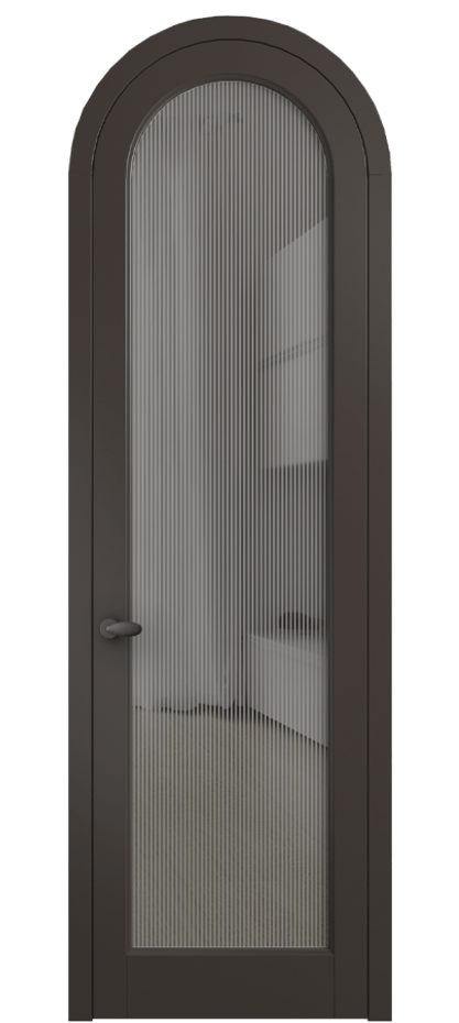 Дверь межкомнатная Palazzo 6814 Матовый антрацит Рифлёное серое стекло "Дюна", триплекс 0536R МАН Цена 131159 ₽ Наличники уже входят в базовый комплект. Фабрика дверей Волховец 8 (800) 551 43 19 Межкомнатная дверь Palazzo 6814 Матовый антрацит Рифлёное серое стекло "Дюна", триплекс Цена 131159 ₽ | Volhovec