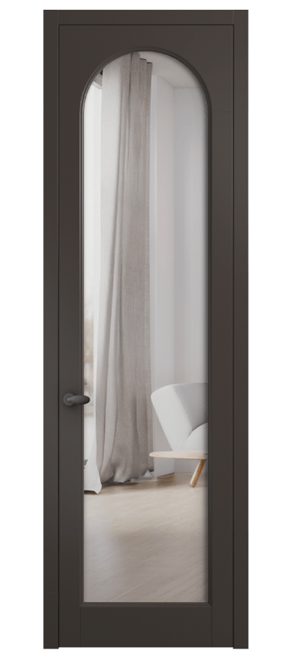 Дверь межкомнатная Палаццо 6804 Матовый антрацит Двустороннее зеркало, триплекс 0536 МАН Цена 99029 ₽ Наличники уже входят в базовый комплект. Фабрика дверей Волховец 8 (800) 551 43 19 Межкомнатная дверь Палаццо 6804 Матовый антрацит Двустороннее зеркало, триплекс Цена 99029 ₽ | Volhovec