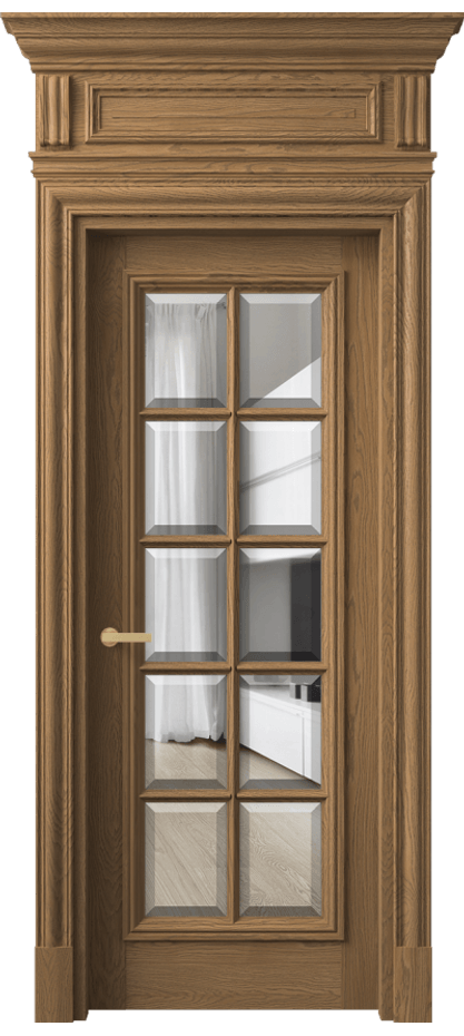 Дверь межкомнатная Antique 7310 Дуб мускатный матовый Прозрачное стекло с фацетом, 6 мм КЭП + Объёмный фриз + Карниз ДМС.М Цена 278869 ₽ Наличники уже входят в базовый комплект. Фабрика дверей Волховец 8 (800) 551 43 19 Межкомнатная дверь Antique 7310 Дуб мускатный матовый Прозрачное стекло с фацетом, 6 мм Цена 278869 ₽ | Volhovec