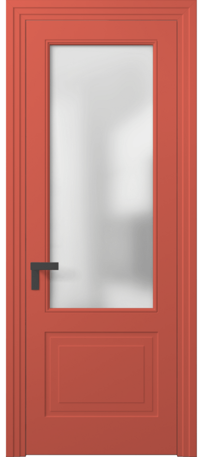 Дверь межкомнатная Рокка 8352 Матовый белоснежный Сатинированное стекло Каскадный компланарный наличник МБЛ Цена 111399 ₽ Наличники уже входят в базовый комплект. Фабрика дверей Волховец 8 (800) 551 43 19 Межкомнатная дверь Рокка 8352 Матовый белоснежный Сатинированное стекло Цена 111399 ₽ | Volhovec