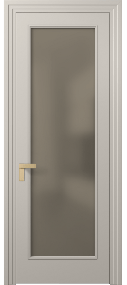 Дверь межкомнатная Rocca 8300 Матовый светло-бежевый Сатинированное бронзовое стекло, триплекс Каскадный компланарный наличник МСБЖ Цена 77899 ₽ Наличники уже входят в базовый комплект. Фабрика дверей Волховец 8 (800) 551 43 19 Межкомнатная дверь Rocca 8300 Матовый светло-бежевый Сатинированное бронзовое стекло, триплекс Цена 77899 ₽ | Volhovec