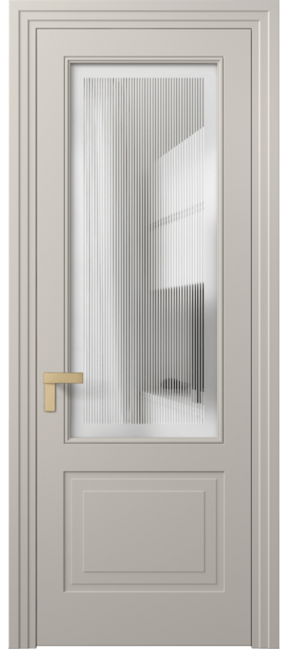 Дверь межкомнатная Rocca 8352 Матовый светло-бежевый Сатинированное с гравировкой "Каннелюры", триплекс Каскадный компланарный наличник МСБЖ Цена 91899 ₽ Наличники уже входят в базовый комплект. Фабрика дверей Волховец 8 (800) 551 43 19 Межкомнатная дверь Rocca 8352 Матовый светло-бежевый Сатинированное с гравировкой "Каннелюры", триплекс Цена 91899 ₽ | Volhovec