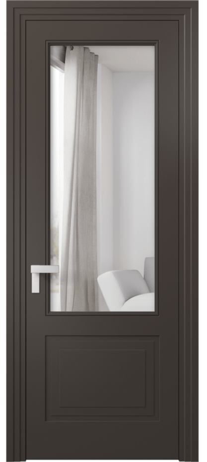 Дверь межкомнатная Rocca 8352 Матовый антрацит Двустороннее зеркало, триплекс 8 мм Каскадный компланарный наличник МАН Цена 63919 ₽ Наличники уже входят в базовый комплект. Фабрика дверей Волховец 8 (800) 551 43 19 Межкомнатная дверь Rocca 8352 Матовый антрацит Двустороннее зеркало, триплекс 8 мм Цена 63919 ₽ | Volhovec