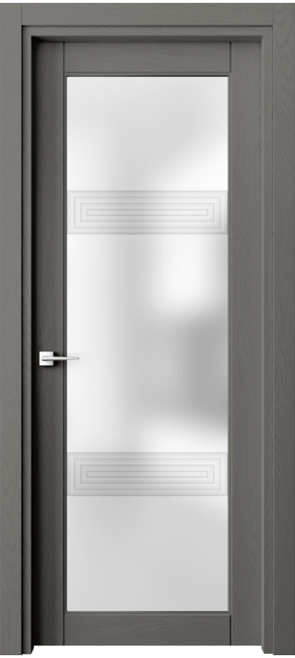 Дверь межкомнатная Ego 6112 Дуб классический серый Сатинированное стекло "3D",4 мм Гладкий наличник Ego ДКЛС Цена 115599 ₽ Наличники уже входят в базовый комплект. Фабрика дверей Волховец 8 (800) 551 43 19 Межкомнатная дверь Ego 6112 Дуб классический серый Сатинированное стекло "3D",4 мм Цена 115599 ₽ | Volhovec