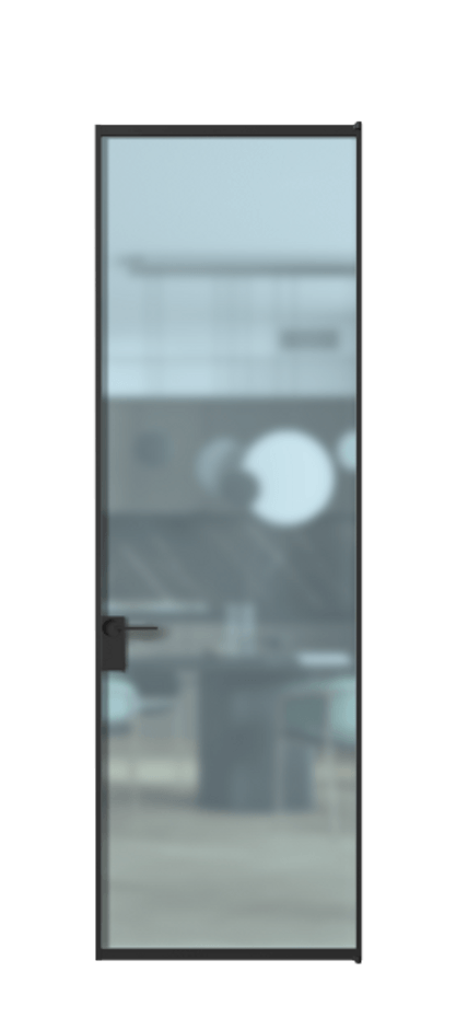 Алюминиевая дверь АЛПЛ040.01 Алюминий Черный Сатинированное голубое стекло, триплекс. Без короба чер Цена 103132 Стоимость комплекта двери включает:
1. Полотно (600/650/700/750/800/850/900/950*2000-2400 мм).
2. Короб
3. Комплект фурнитуры (2 торцевые петли и магнитный замок с ответной планкой). Фабрика дверей Волховец 8 (800) 551 43 19 Алюминиевая дверь АЛПЛ040.01 Алюминий Черный Сатинированное голубое стекло, триплекс Цена 103132 | Volhovec