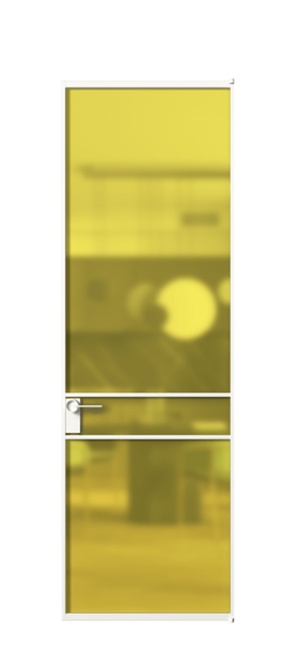 Алюминиевая дверь АЛПЛ040.02 Алюминий Белый Сатинированное жёлтое стекло, триплекс. Без короба бел Цена 120130 Стоимость комплекта двери включает:
1. Полотно (600/650/700/750/800/850/900/950*2000-2400 мм).
2. Короб
3. Комплект фурнитуры (2 торцевые петли и магнитный замок с ответной планкой). Фабрика дверей Волховец 8 (800) 551 43 19 Алюминиевая дверь АЛПЛ040.02 Алюминий Белый Сатинированное жёлтое стекло, триплекс Цена 120130 | Volhovec