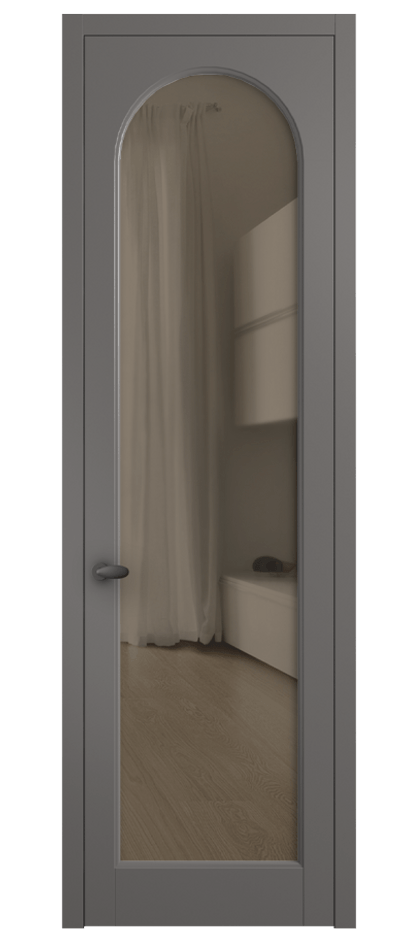 Дверь межкомнатная Палаццо 6804 Матовый классический серый Прозрачное бронзовое стекло, триплекс 0536 МКЛС Цена 97029 ₽ Наличники уже входят в базовый комплект. Фабрика дверей Волховец 8 (800) 551 43 19 Межкомнатная дверь Палаццо 6804 Матовый классический серый Прозрачное бронзовое стекло, триплекс Цена 97029 ₽ | Volhovec