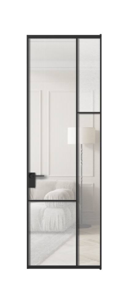 Дверь межкомнатная Mosaic АЛПЛ041.12 Алюминий Черный Рифлёное стекло "Дюна", триплекс, 6 мм + Фактурное стекло "Лёд", триплекс, 6 мм Без короба чер Цена 158790 Стоимость комплекта двери включает:
1. Полотно (600/650/700/750/800/850/900/950*2000-2400 мм).
2. Короб
3. Комплект фурнитуры (2 торцевые петли и магнитный замок с ответной планкой). Фабрика дверей Волховец 8 (800) 551 43 19 Межкомнатная дверь Mosaic АЛПЛ041.12 Алюминий Черный Рифлёное стекло "Дюна", триплекс, 6 мм + Фактурное стекло "Лёд", триплекс, 6 мм Цена 158790 ₽ | Volhovec