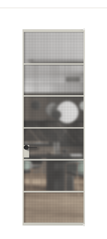 Алюминиевая дверь АЛПЛ040.04 Алюминий тёплый серый Декоративное стекло с сеткой "Mesh silver", триплекс, 6 мм. Без короба АТСР Цена 121772 Стоимость комплекта двери включает:
1. Полотно (600/650/700/750/800/850/900/950*2000-2400 мм).
2. Короб
3. Комплект фурнитуры (2 торцевые петли и магнитный замок с ответной планкой). Фабрика дверей Волховец 8 (800) 551 43 19 Алюминиевая дверь АЛПЛ040.04 Алюминий тёплый серый Декоративное стекло с сеткой "Mesh silver", триплекс, 6 мм Цена 121772 | Volhovec