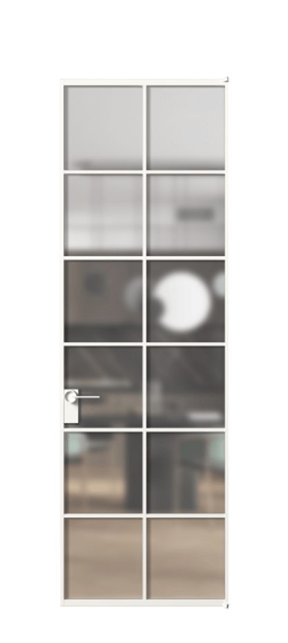 Алюминиевая дверь АЛПЛ040.05  Алюминий Белый Сатинированное стекло "Matelux Crystal Vision", калёное, 6 мм, матовое, каленое 6 мм. Без короба бел Цена 144090 Стоимость комплекта двери включает: 
1. Полотно (600/650/700/750/800/850/900/950*2000-2400 мм).
2. Короб
3. Комплект фурнитуры (2 торцевые петли и магнитный замок с ответной планкой). Фабрика дверей Волховец 8 (800) 551 43 19  Алюминиевая дверь АЛПЛ040.05 Алюминий Белый Сатинированное стекло "Matelux Crystal Vision", калёное, 6 мм, матовое, каленое 6 мм Цена 144090  | Volhovec