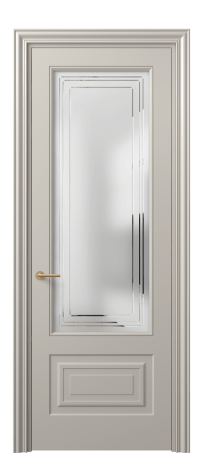 Дверь межкомнатная Mascot 8442 Матовый светло-бежевый Сатинированное стекло с гравировкой "Грани", триплекс Фигурный наличник МСБЖ Цена 65999 ₽ Наличники уже входят в базовый комплект. Фабрика дверей Волховец 8 (800) 551 43 19 Межкомнатная дверь Mascot 8442 Матовый светло-бежевый Сатинированное стекло с гравировкой "Грани", триплекс Цена 65999 ₽ | Volhovec