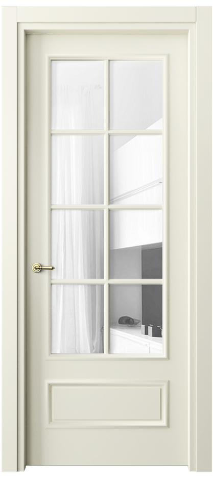 Дверь межкомнатная Paris 8112 Матовый молочно-белый Прозрачное стекло Гладкий наличник ММБ Цена 57919 ₽ Наличники уже входят в базовый комплект. Фабрика дверей Волховец 8 (800) 551 43 19 Межкомнатная дверь Paris 8112 Матовый молочно-белый Прозрачное стекло Цена 57919 ₽| Volhovec