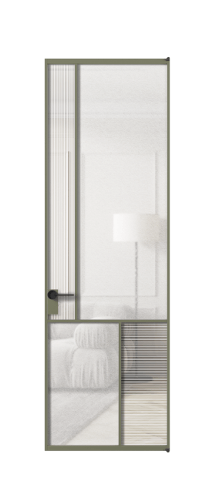 Дверь межкомнатная Mosaic АЛПЛ041.20 Алюминий оливковый тёмный Рифлёное стекло "Дюна", триплекс, 6 мм + Фактурное стекло "Лёд", триплекс Без короба АОТ Цена 173870 Стоимость комплекта двери включает:
1. Полотно (600/650/700/750/800/850/900/950*2000-2400 мм).
2. Короб
3. Комплект фурнитуры (2 торцевые петли и магнитный замок с ответной планкой). Фабрика дверей Волховец 8 (800) 551 43 19 Межкомнатная дверь Mosaic АЛПЛ041.20 Алюминий оливковый тёмный Рифлёное стекло "Дюна", триплекс, 6 мм + Фактурное стекло "Лёд", триплекс Цена 173870 ₽ | Volhovec