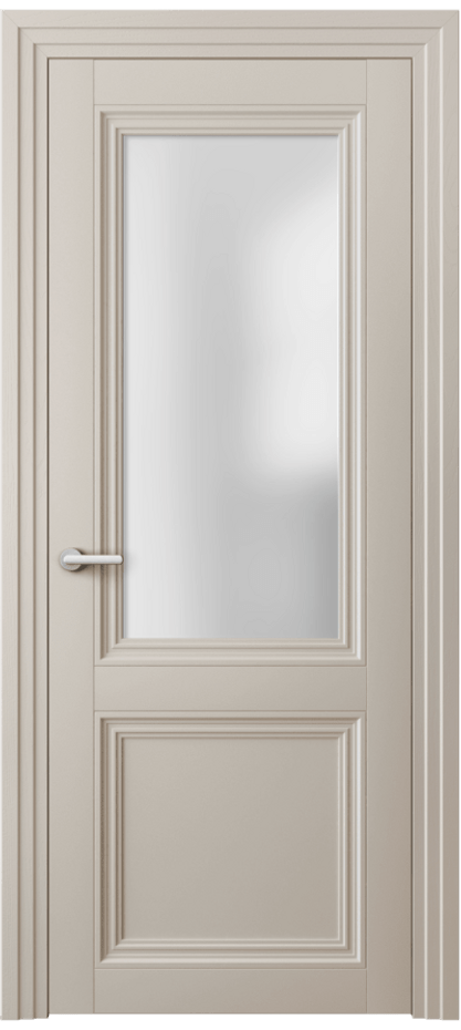 Дверь межкомнатная Centro 2524 Матовый светло-бежевый Сатинированное стекло Каскадный наличник МСБЖ Цена 59679 ₽ Наличники уже входят в базовый комплект. Фабрика дверей Волховец 8 (800) 551 43 19 Межкомнатная дверь Centro 2524 Матовый светло-бежевый Сатинированное стекло Цена 59679 ₽ | Volhovec