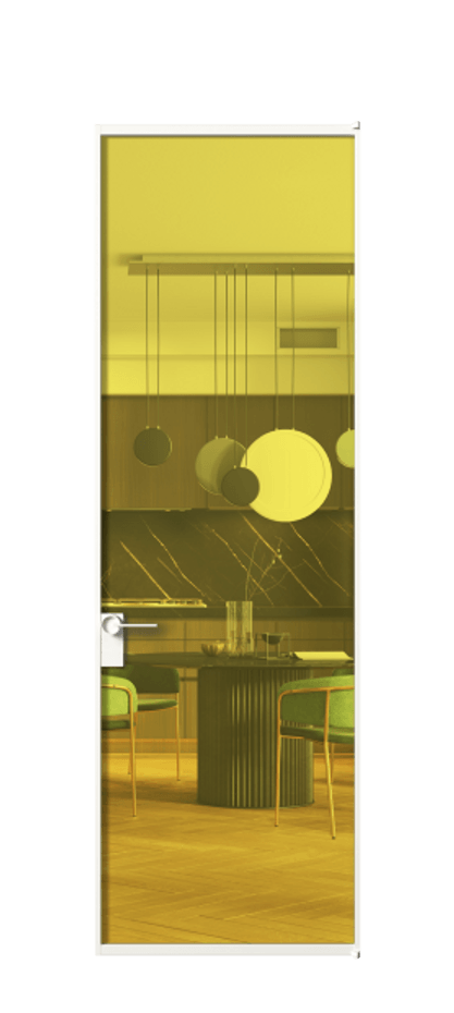 Алюминиевая дверь АЛПЛ040.01 Алюминий Белый Прозрачное жёлтое стекло, триплекс, 6мм. Без короба бел Цена 103132 Стоимость комплекта двери включает:
1. Полотно (600/650/700/750/800/850/900/950*2000-2400 мм).
2. Короб
3. Комплект фурнитуры (2 торцевые петли и магнитный замок с ответной планкой). Фабрика дверей Волховец 8 (800) 551 43 19 Алюминиевая дверь АЛПЛ040.01 Алюминий Белый Прозрачное жёлтое стекло, триплекс, 6мм Цена 103132 | Volhovec