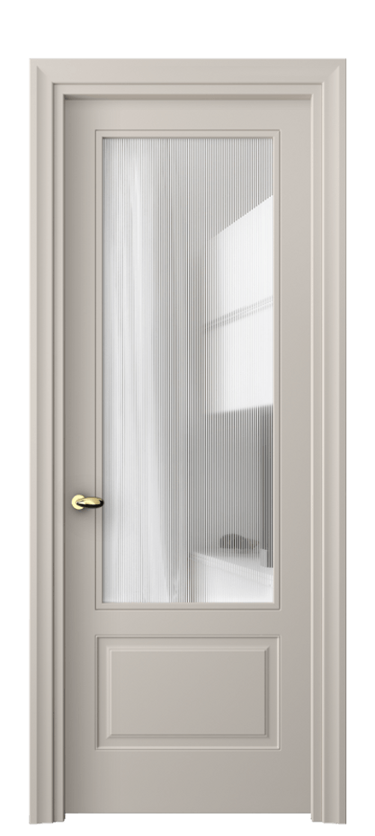 Дверь межкомнатная Esse 8542 Матовый светло-бежевый Рифлёное стекло "Дюна", триплекс Фигурный универсальный наличник МСБЖ Цена 57679 ₽ Наличники уже входят в базовый комплект. Фабрика дверей Волховец 8 (800) 551 43 19 Межкомнатная дверь Esse 8542 Матовый светло-бежевый Рифлёное стекло "Дюна", триплекс Цена 57679 ₽ | Volhovec