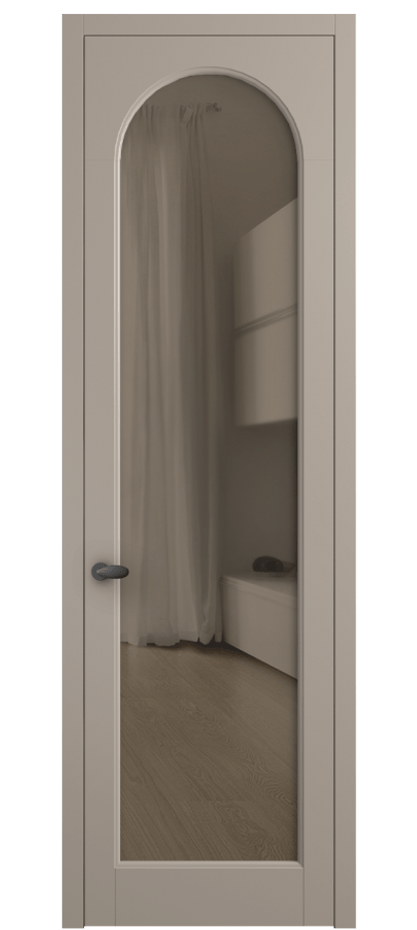 Дверь межкомнатная Палаццо 6804 Матовый бисквитный Прозрачное бронзовое стекло, триплекс 0536 МБСК Цена 97029 ₽ Наличники уже входят в базовый комплект. Фабрика дверей Волховец 8 (800) 551 43 19 Межкомнатная дверь Палаццо 6804 Матовый бисквитный Прозрачное бронзовое стекло, триплекс Цена 97029 ₽ | Volhovec