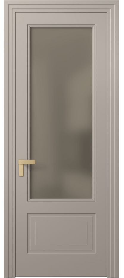 Дверь межкомнатная Rocca 8342 Матовый бисквитный Сатинированное бронзовое стекло, триплекс, 8 мм Каскадный компланарный наличник МБСК Цена 62319 ₽ Наличники уже входят в базовый комплект. Фабрика дверей Волховец 8 (800) 551 43 19 Межкомнатная дверь Rocca 8342 Матовый бисквитный Сатинированное бронзовое стекло, триплекс, 8 мм Цена 62319 ₽ | Volhovec