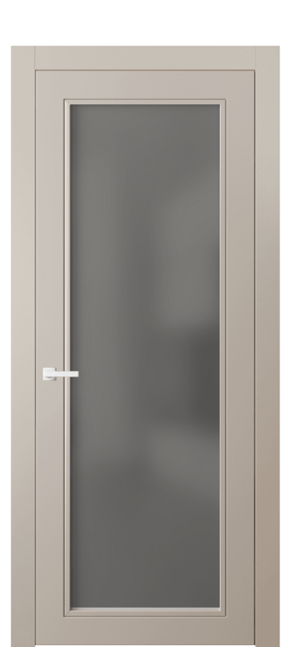 Дверь межкомнатная Neo Classic 8000 Матовый светло-бежевый Сатинированное серое стекло, триплекс Гладкий компланарный наличник МСБЖ Цена 59759 ₽ Наличники уже входят в базовый комплект. Фабрика дверей Волховец 8 (800) 551 43 19 Межкомнатная дверь Neo Classic 8000 Матовый светло-бежевый Сатинированное серое стекло, триплекс Цена 59759 ₽ | Volhovec
