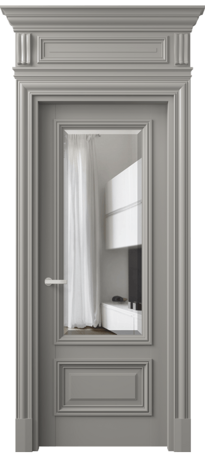 Дверь межкомнатная Antique 7306 Бук нейтральный серый Прозрачное стекло с фацетом КЭП + Объёмный фриз + Карниз БНСР Цена 164609 ₽ Наличники уже входят в базовый комплект. Фабрика дверей Волховец 8 (800) 551 43 19 Межкомнатная дверь Antique 7306 Бук нейтральный серый Прозрачное стекло с фацетом Цена 164609 ₽ | Volhovec