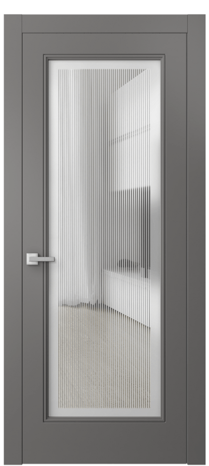 Дверь межкомнатная Linea 8300 Матовый классический серый Сатинированное с гравировкой "Каннелюры", триплекс Гладкий компланарный наличник МКЛС* Цена 79299 ₽ Наличники уже входят в базовый комплект. Фабрика дверей Волховец 8 (800) 551 43 19 Межкомнатная дверь Linea 8300 Матовый классический серый Сатинированное с гравировкой "Каннелюры", триплекс Цена 79299 ₽ | Volhovec