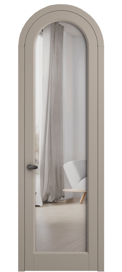 Дверь межкомнатная Палаццо 6814 Матовый бисквитный Двустороннее зеркало, триплекс 0536R МБСК Цена 127159 ₽ Наличники уже входят в базовый комплект. Фабрика дверей Волховец 8 (800) 551 43 19 Межкомнатная дверь Палаццо 6814 Матовый бисквитный Двустороннее зеркало, триплекс Цена 127159 ₽ | Volhovec