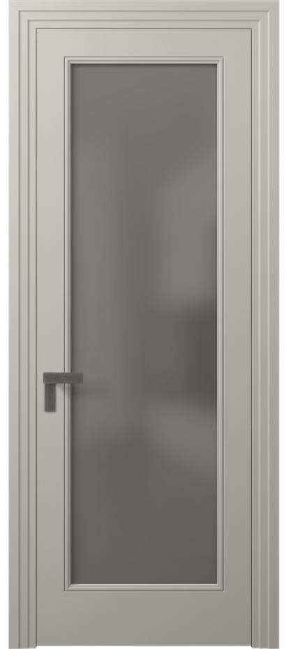 Дверь межкомнатная Rocca 8300 Матовый тёплый серый Сатинированное серое стекло, триплекс, 8 мм Каскадный компланарный наличник МТСР Цена 62319 ₽ Наличники уже входят в базовый комплект. Фабрика дверей Волховец 8 (800) 551 43 19 Межкомнатная дверь Rocca 8300 Матовый тёплый серый Сатинированное серое стекло, триплекс, 8 мм Цена 62319 ₽ | Volhovec