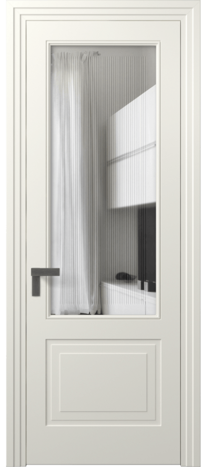 Дверь межкомнатная Rocca 8352 Матовый жемчужный Прозрачное стекло с гравировкой "Каннелюры", триплекс, 7 мм Каскадный компланарный наличник МЖМ Цена 86899 ₽ Наличники уже входят в базовый комплект. Фабрика дверей Волховец 8 (800) 551 43 19 Межкомнатная дверь Rocca 8352 Матовый жемчужный Прозрачное стекло с гравировкой "Каннелюры", триплекс, 7 мм Цена 86899 ₽ | Volhovec