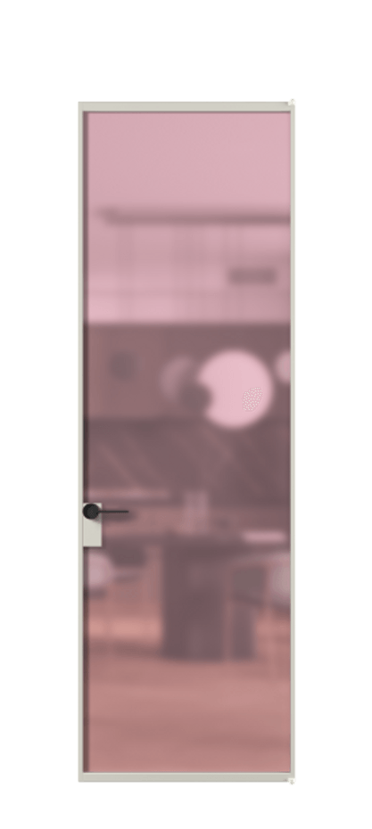 Алюминиевая дверь АЛПЛ040.01 Алюминий тёплый серый Сатинированное розовое стекло, триплекс. Без короба АТСР Цена 119170 Стоимость комплекта двери включает: 1. Полотно (600/650/700/750/800/850/900/950*2000-2400 мм).
2. Короб
3. Комплект фурнитуры (2 торцевые петли и магнитный замок с ответной планкой). Фабрика дверей Волховец 8 (800) 551 43 19 Алюминиевая дверь АЛПЛ040.01 Алюминий тёплый серый Сатинированное розовое стекло, триплекс Цена 119170 | Volhovec