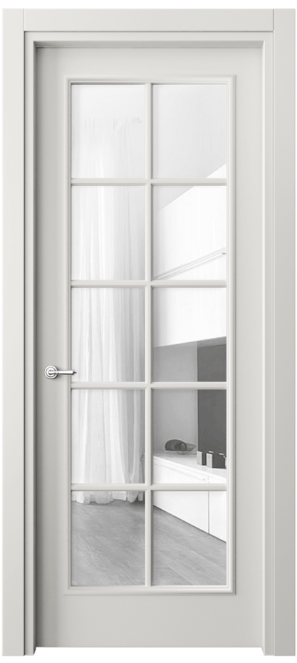 Дверь межкомнатная Париж 8102 Матовый серый Прозрачное стекло Гладкий наличник МСР Цена 61724 ₽ Наличники уже входят в базовый комплект. Фабрика дверей Волховец 8 (800) 551 43 19 Межкомнатная дверь Париж 8102 Матовый серый Прозрачное стекло Цена 61724 ₽| Volhovec