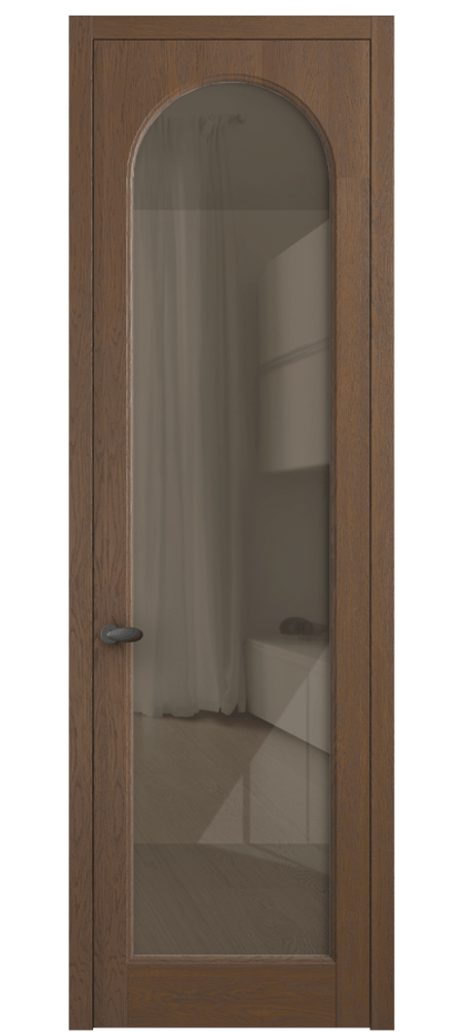 Дверь межкомнатная Палаццо 6804 Дуб каштановый матовый Рефлективное бронзовое стекло "Стопсол", калёное 0536 ДКШМ Цена 156229 ₽ Наличники уже входят в базовый комплект. Фабрика дверей Волховец 8 (800) 551 43 19 Межкомнатная дверь Палаццо 6804 Дуб каштановый матовый Рефлективное бронзовое стекло "Стопсол", калёное Цена 156229 ₽ | Volhovec