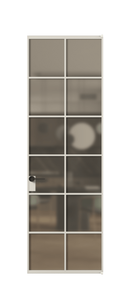 Алюминиевая дверь АЛПЛ040.05 Алюминий облачно-серый Сатинированное бронзовое стекло, триплекс. Без короба АОС Цена 149470 Стоимость комплекта двери включает:
1. Полотно (600/650/700/750/800/850/900/950*2000-2400 мм).
2. Короб
3. Комплект фурнитуры (2 торцевые петли и магнитный замок с ответной планкой). Фабрика дверей Волховец 8 (800) 551 43 19 Алюминиевая дверь АЛПЛ040.05 Алюминий облачно-серый Сатинированное бронзовое стекло, триплекс Цена 149470 | Volhovec