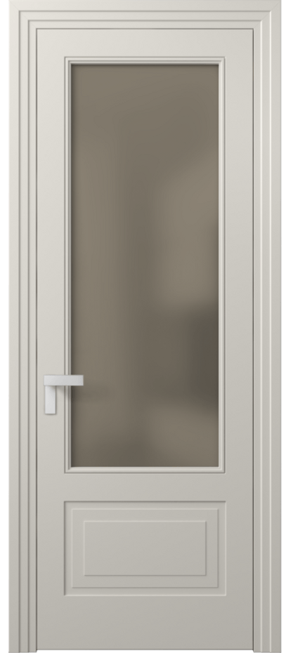 Дверь межкомнатная Rocca 8342 Матовый облачно-серый Сатинированное бронзовое стекло, триплекс Каскадный компланарный наличник МОС Цена 66319 ₽ Наличники уже входят в базовый комплект. Фабрика дверей Волховец 8 (800) 551 43 19 Межкомнатная дверь Rocca 8342 Матовый облачно-серый Сатинированное бронзовое стекло, триплекс Цена 66319 ₽ | Volhovec