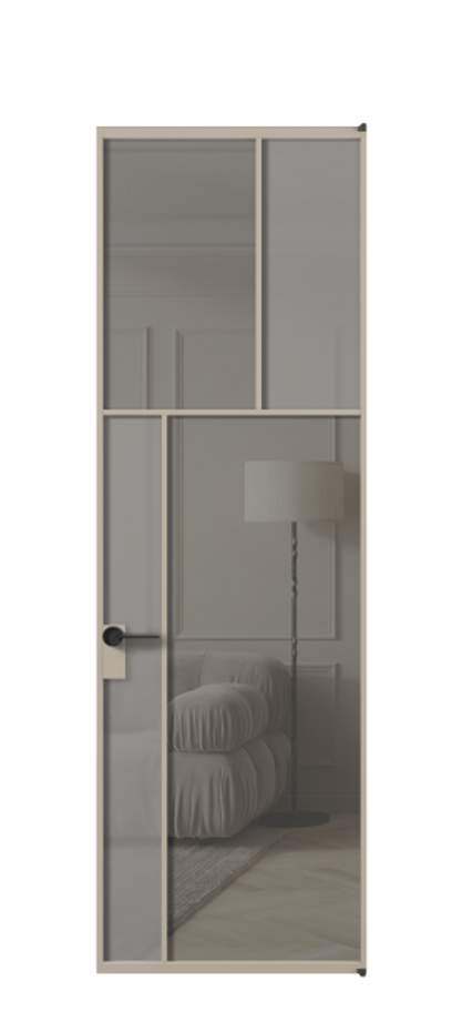 Дверь межкомнатная Mosaic АЛПЛ041.22 Алюминий бисквитный Сатинированное серое стекло, триплекс, 6 мм + Прозрачное серое стекло, триплекс, 6 мм Без короба АБСК  Цена 156290 Стоимость комплекта двери включает:
1. Полотно (600/650/700/750/800/850/900/950*2000-2400 мм).
2. Короб
3. Комплект фурнитуры (2 торцевые петли и магнитный замок с ответной планкой). Фабрика дверей Волховец 8 (800) 551 43 19 Межкомнатная дверь Mosaic АЛПЛ041.22 Алюминий бисквитный Сатинированное серое стекло, триплекс, 6 мм + Прозрачное серое стекло, триплекс, 6 мм Цена 156290 ₽ | Volhovec