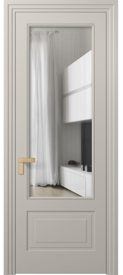 Дверь межкомнатная Rocca 8342 Матовый светло-бежевый Прозрачное стекло с гравировкой "Каннелюры", триплекс Каскадный компланарный наличник МСБЖ Цена 73519 ₽ Наличники уже входят в базовый комплект. Фабрика дверей Волховец 8 (800) 551 43 19 Межкомнатная дверь Rocca 8342 Матовый светло-бежевый Прозрачное стекло с гравировкой "Каннелюры", триплекс Цена 73519 ₽ | Volhovec