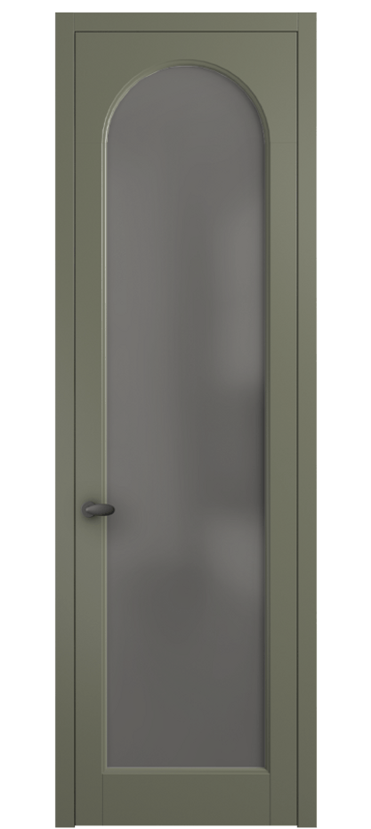 Дверь межкомнатная Palazzo 6804 Матовый оливковый тёмный Сатинированное серое стекло, триплекс 0536 МОТ Цена 97029 ₽ Наличники уже входят в базовый комплект. Фабрика дверей Волховец 8 (800) 551 43 19 Межкомнатная дверь Palazzo 6804 Матовый оливковый тёмный Сатинированное серое стекло, триплекс Цена 97029 ₽ | Volhovec