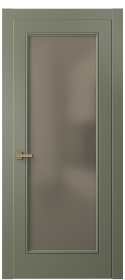 Дверь межкомнатная Linea 8300 Матовый оливковый тёмный Сатинированное бронзовое стекло, триплекс Гладкий компланарный наличник МОТ* Цена 74699 ₽ Наличники уже входят в базовый комплект. Фабрика дверей Волховец 8 (800) 551 43 19 Межкомнатная дверь Linea 8300 Матовый оливковый тёмный Сатинированное бронзовое стекло, триплекс Цена 74699 ₽ | Volhovec