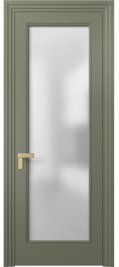 Дверь межкомнатная Rocca 8300 Матовый оливковый тёмный Сатинированное стекло Каскадный компланарный наличник МОТ Цена 62319 ₽ Наличники уже входят в базовый комплект. Фабрика дверей Волховец 8 (800) 551 43 19 Межкомнатная дверь Rocca 8300 Матовый оливковый тёмный Сатинированное стекло Цена 62319 ₽ | Volhovec