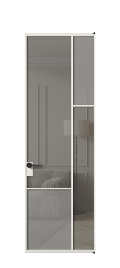 Дверь межкомнатная Mosaic АЛПЛ041.12 Алюминий серый Сатинированное серое стекло, триплекс, 6 мм + Прозрачное серое стекло, триплекс, 6 мм Без короба АСР  Цена 156290 Стоимость комплекта двери включает:
1. Полотно (600/650/700/750/800/850/900/950*2000-2400 мм).
2. Короб
3. Комплект фурнитуры (2 торцевые петли и магнитный замок с ответной планкой). Фабрика дверей Волховец 8 (800) 551 43 19 Межкомнатная дверь Mosaic АЛПЛ041.12 Алюминий серый Сатинированное серое стекло, триплекс, 6 мм + Прозрачное серое стекло, триплекс, 6 мм Цена 156290 ₽ | Volhovec