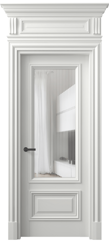 Дверь межкомнатная Антик 7306 Матовый светло-серый Рифлёное стекло "Мору", триплекс КЭП + Объёмный фриз + Карниз МССР Цена 168309 ₽ Наличники уже входят в базовый комплект. Фабрика дверей Волховец 8 (800) 551 43 19 Межкомнатная дверь Антик 7306 Матовый светло-серый Рифлёное стекло "Мору", триплекс Цена 168309 ₽ | Volhovec