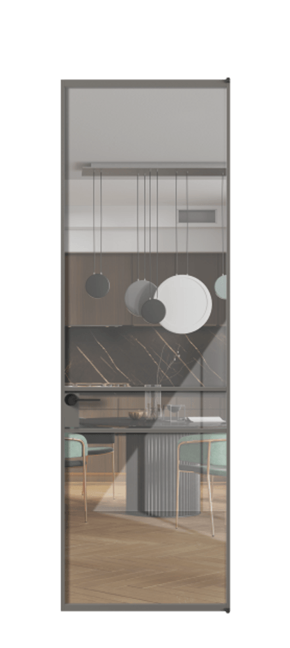 Алюминиевая дверь АЛПЛ040.02 Алюминий классический серый Рефлективное прозрачное стекло "Stopsol", калёное. Без короба АКЛС Цена 151770 Стоимость комплекта двери включает:
1. Полотно (600/650/700/750/800/850/900/950*2000-2400 мм).
2. Короб
3. Комплект фурнитуры (2 торцевые петли и магнитный замок с ответной планкой). Фабрика дверей Волховец 8 (800) 551 43 19 Алюминиевая дверь АЛПЛ040.02 Алюминий классический серый Рефлективное прозрачное стекло "Stopsol", калёное Цена 151770 | Volhovec