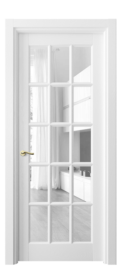 Дверь межкомнатная Lignum 0708 Дуб белоснежный Прозрачное стекло Гладкий наличник ДБС Цена 157399 ₽ Наличники уже входят в базовый комплект. Фабрика дверей Волховец 8 (800) 551 43 19 Межкомнатная дверь Lignum 0708 Дуб белоснежный Прозрачное стекло Цена 157399 ₽ | Volhovec