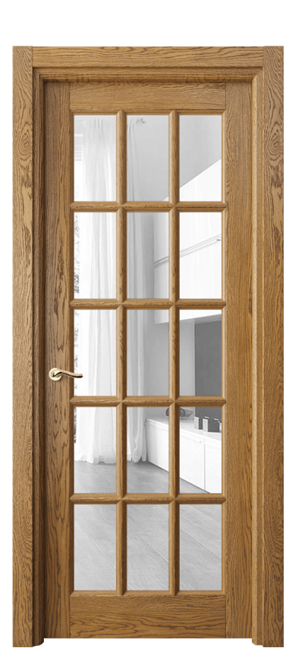 Дверь межкомнатная Lignum 0708 Дуб медовый брашированный Прозрачное стекло Гладкий наличник ДМД.Б Цена 173299 ₽ Наличники уже входят в базовый комплект. Фабрика дверей Волховец 8 (800) 551 43 19 Межкомнатная дверь Lignum 0708 Дуб медовый брашированный Прозрачное стекло Цена 173299 ₽ | Volhovec