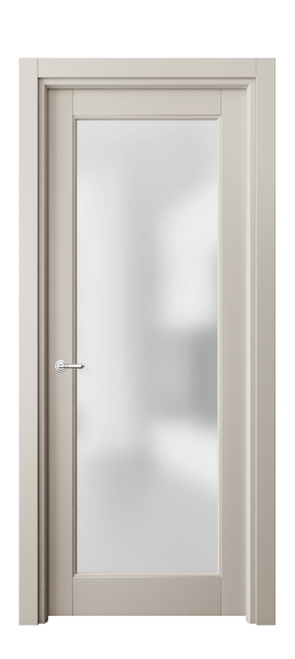 Дверь межкомнатная Тоскана Литера 6300 Матовый светло-бежевый Сатинированное стекло Гладкий наличник МСБЖ Цена 92299 ₽ Наличники уже входят в базовый комплект. Фабрика дверей Волховец 8 (800) 551 43 19 Межкомнатная дверь Тоскана Литера 6300 Матовый светло-бежевый Сатинированное стекло Цена 92299 ₽ | Volhovec