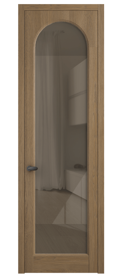 Дверь межкомнатная Палаццо 6804 Дуб мускатный матовый Рефлективное бронзовое стекло "Стопсол", калёное 0536 ДМСМ Цена 156229 ₽ Наличники уже входят в базовый комплект. Фабрика дверей Волховец 8 (800) 551 43 19 Межкомнатная дверь Палаццо 6804 Дуб мускатный матовый Рефлективное бронзовое стекло "Стопсол", калёное Цена 156229 ₽ | Volhovec