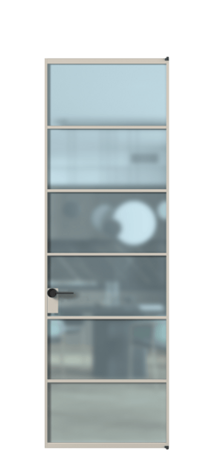 Алюминиевая дверь АЛПЛ040.04 Алюминий светло-бежевый Сатинированное голубое стекло, триплекс, 6мм. Без короба АСБЖ Цена 140790 Стоимость комплекта двери включает:
1. Полотно (600/650/700/750/800/850/900/950*2000-2400 мм).
2. Короб
3. Комплект фурнитуры (2 торцевые петли и магнитный замок с ответной планкой). Фабрика дверей Волховец 8 (800) 551 43 19 Алюминиевая дверь АЛПЛ040.04 Алюминий светло-бежевый Сатинированное голубое стекло, триплекс, 6мм Цена 140790 | Volhovec