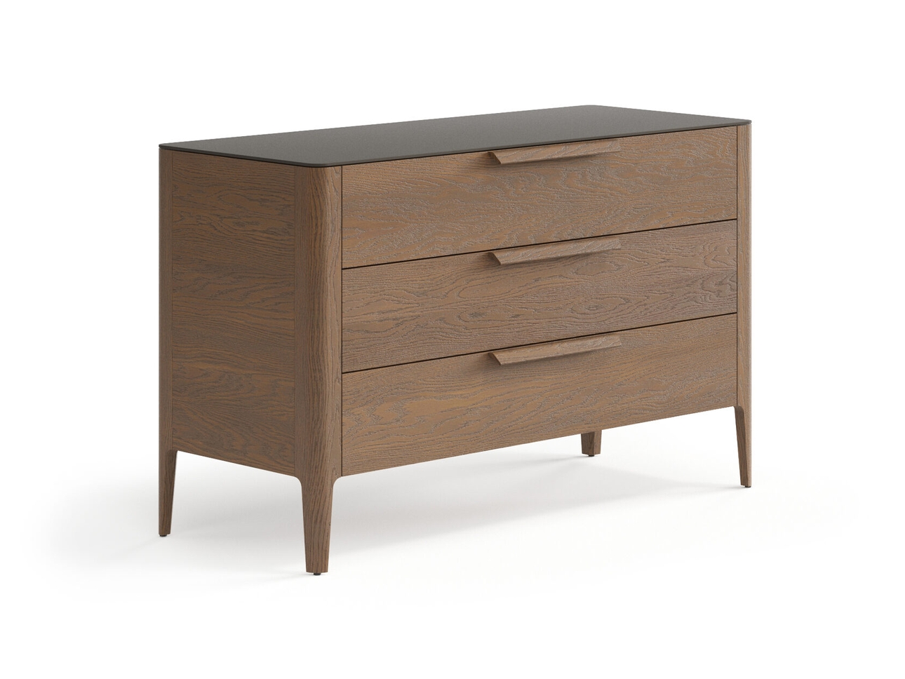 Комод Piega 3 ящика дуб туманный матовый