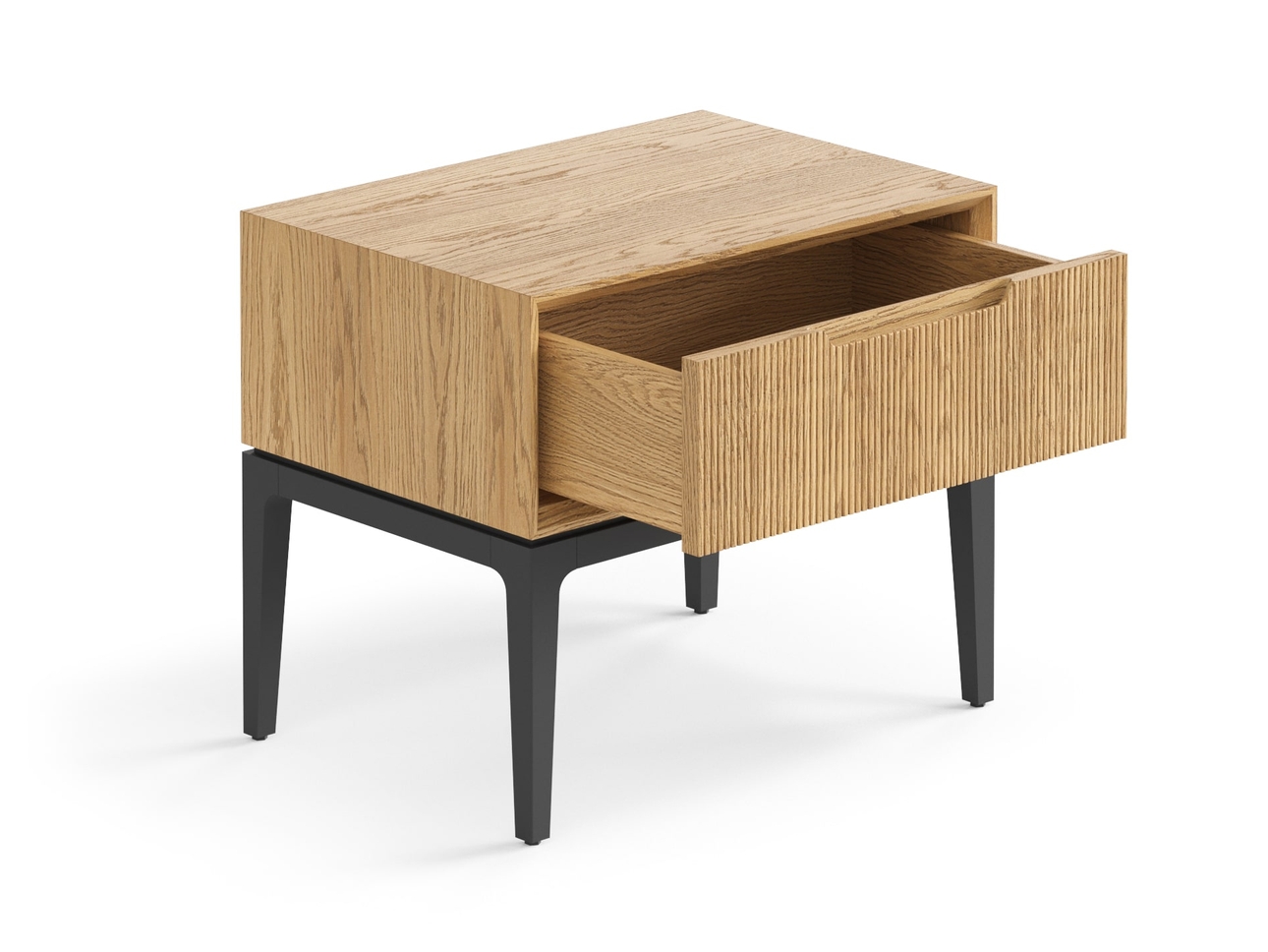 Тумба прикроватная Velvet 1 ящик дуб пшеничный матовый