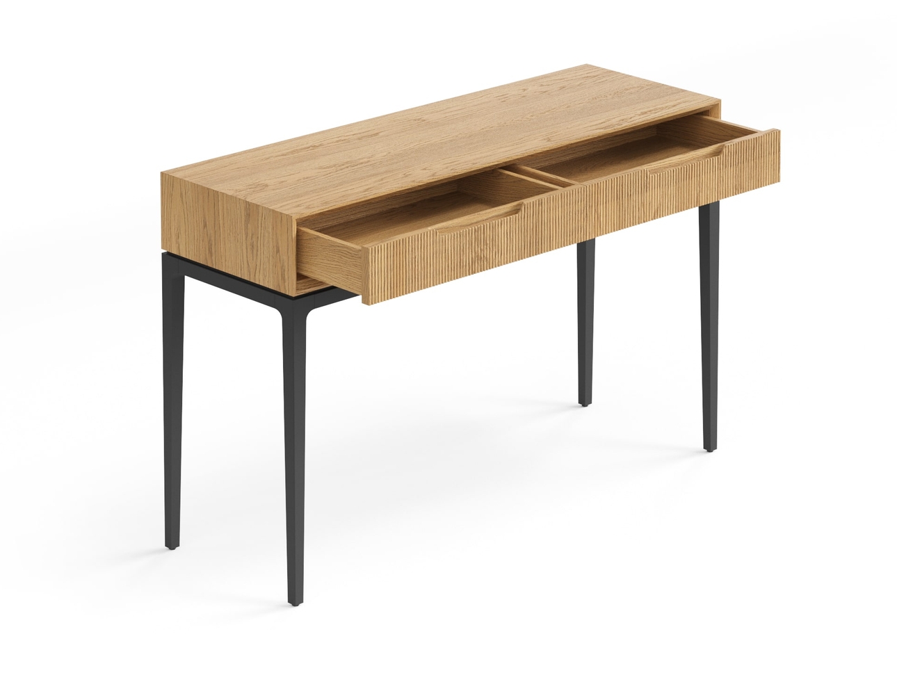 Консоль Velvet 2 ящика дуб пшеничный матовый