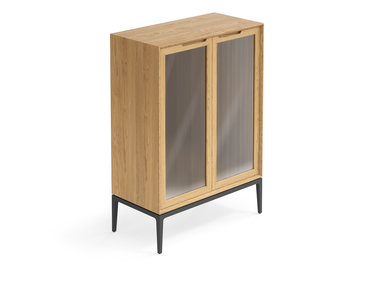 Витрина Velvet дуб пшеничный матовый